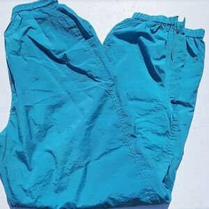 Lands' End Womens Aqua Joggers